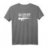 2 REP Legion Etrangere Distressed T-Shirt - Klassisches, robustes Militärshirt mit doppeltem Saum