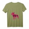 Damen Frenchie Mom T-Shirt mit Hundemotiv - Lustiges Bulldogge Liebe Design im Vintage Style, Perfekt als Geschenk für Hundeliebhaber, Muttertag & Geburtstag