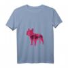 Damen Frenchie Mom T-Shirt mit Hundemotiv - Lustiges Bulldogge Liebe Design im Vintage Style, Perfekt als Geschenk für Hundeliebhaber, Muttertag & Geburtstag