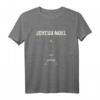Joyeux Noel Französischer Paris Eiffelturm Weihnachten T-Shirt – Lustiges Familiengeschenk für Weihnachten, Erntedankfest & Festtage