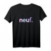 Kinder 9. Geburtstag Mädchen - Farbenfrohes Französisch Neun T-Shirt für 9 Jahre, perfekt für Geburtstagsfeier & Geschenke
