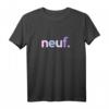 Kinder 9. Geburtstag Mädchen - Farbenfrohes Französisch Neun T-Shirt für 9 Jahre, perfekt für Geburtstagsfeier & Geschenke