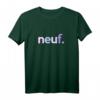 Kinder 9. Geburtstag Mädchen - Farbenfrohes Französisch Neun T-Shirt für 9 Jahre, perfekt für Geburtstagsfeier & Geschenke
