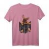 T-Shirt mit französischer Bulldogge in Tasche – Süßes Hunde- und Bulldoggen Motiv, Geschenk für Hunde- und Bulldoggenliebhaber