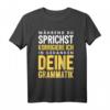 Lustiges Germanistik Student T-Shirt mit Spruch – Humorvolles Geschenk für Lehrer, Professoren & Sprachliebhaber