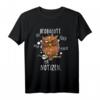 Ich beobachte euch alle und mache mir Notizen T-Shirt – Witziges Lehrer- und Erziehergeschenk mit Eule im Wasserfarben Stil
