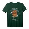 Ich beobachte euch alle und mache mir Notizen T-Shirt – Witziges Lehrer- und Erziehergeschenk mit Eule im Wasserfarben Stil