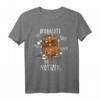 Ich beobachte euch alle und mache mir Notizen T-Shirt – Witziges Lehrer- und Erziehergeschenk mit Eule im Wasserfarben Stil