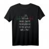 APE Meine Zweite Fremdsprache Ist 2-Takt T-Shirt für Piaggio Ape 50 Fans – Herzschlag Design in Italienischen Farben, Perfekt als Geschenk zu Weihnachten oder Geburtstag
