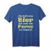 Alkoholfreies Bier ist wie ein Porno im Radio! Lustiges Bier T-Shirt für Partys, Festivals & Urlaub
