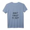 Damen Don't Forget To Hüpf Englisch Deutsch Lehrer Fun Denglisch T-Shirt mit V-Ausschnitt – Humorvolles Geschenk für Englischlehrer und Sprachliebhaber