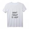 Damen Don't Forget To Hüpf Englisch Deutsch Lehrer Fun Denglisch T-Shirt mit V-Ausschnitt – Humorvolles Geschenk für Englischlehrer und Sprachliebhaber