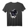 Süßes schwarzes Kätzchen T-Shirt – Niedliches Katzenmotiv für Tierliebhaber, Kinder & Katzenfans