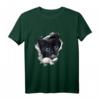 Süßes schwarzes Kätzchen T-Shirt – Niedliches Katzenmotiv für Tierliebhaber, Kinder & Katzenfans