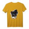 Süßes schwarzes Kätzchen T-Shirt – Niedliches Katzenmotiv für Tierliebhaber, Kinder & Katzenfans