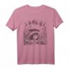 Cute Cottagecore Frog Mushroom Moon Witchy Vintage T-Shirt – Magisches Design für Natur- und Fantasy-Liebhaber