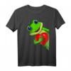 Frosch Damen Mädchen Kinder T-Shirt – Süßes Frösche Motiv, Perfektes Geschenk für Tierliebhaber zu Valentinstag, Geburtstag, Fasching & Weihnachten