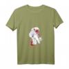 Damen Kitsune Neunschwänziger Fuchs T-Shirt mit V-Ausschnitt – Japanische Mythologie & Anime Design für Fans