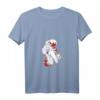 Damen Kitsune Neunschwänziger Fuchs T-Shirt mit V-Ausschnitt – Japanische Mythologie & Anime Design für Fans