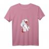Damen Kitsune Neunschwänziger Fuchs T-Shirt mit V-Ausschnitt – Japanische Mythologie & Anime Design für Fans