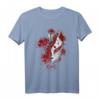 Japanische Spinnenlilie Anime Flower T-Shirt in Soft Grunge Ästhetik – Otaku, Harajuku & Tokyo Streetwear Stil