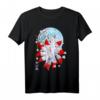 Kitsune Fox Japanisches Mythologie T-Shirt mit neun Schwänzen - Niedliches Anime-Geist-Design für Otaku und Japan-Fans