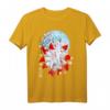 Kitsune Fox Japanisches Mythologie T-Shirt mit neun Schwänzen - Niedliches Anime-Geist-Design für Otaku und Japan-Fans