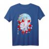 Kitsune Fox Japanisches Mythologie T-Shirt mit neun Schwänzen - Niedliches Anime-Geist-Design für Otaku und Japan-Fans