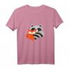BESTE FREUNDE T-Shirt mit Fuchs & Waschbär - Niedliches Freundschaftsdesign für Kinder und Tierliebhaber