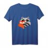 BESTE FREUNDE T-Shirt mit Fuchs & Waschbär - Niedliches Freundschaftsdesign für Kinder und Tierliebhaber