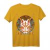 Japanische Kitsune Fuchs Maske Yokai Anime Ästhetik T-Shirt – Perfekt für Anime- und Japan-Fans, Fuchsgeist-Liebhaber & Geschenke