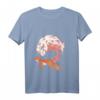 HapKitten T-Shirt mit Kanji, Flagge & Anime-Motiv – Klassisch geschnitten für Japan-Fans & Otaku