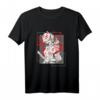 Japanische Fuchsmaske Ästhetisches Kitsune Inari Anime Oni Monster T-Shirt – Traditionelle japanische Streetwear für Otaku & Anime Fans