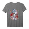 Tribalschwanz Fuchs Kitsune Japan Fox T-Shirt - Stylisches Streetwear-Design mit asiatischem Einfluss