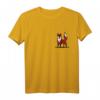 Rotes Logo Fuchs Illustration T-Shirt - Lustiges Tierliebhaber Shirt mit kreativem Design für Geburtstage, Weihnachten, Mutter- und Vatertag
