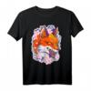 HapKitten T-Shirt mit Kitsune-Design – Japanische Folklore, klassisch geschnitten, langlebiges Geschenk zum HapKitten