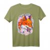 HapKitten T-Shirt mit Kitsune-Design – Japanische Folklore, klassisch geschnitten, langlebiges Geschenk zum HapKitten