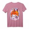 HapKitten T-Shirt mit Kitsune-Design – Japanische Folklore, klassisch geschnitten, langlebiges Geschenk zum HapKitten