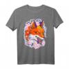 HapKitten T-Shirt mit Kitsune-Design – Japanische Folklore, klassisch geschnitten, langlebiges Geschenk zum HapKitten