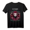 Kitsune Maske Japan Anime T-Shirt – Futuristisches Kumiho Neunschwänziger Fuchs Design für Otaku, Manga und Anime Fans, Kawaii Monster & Japanische Geisterkunst