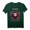 Kitsune Maske Japan Anime T-Shirt – Futuristisches Kumiho Neunschwänziger Fuchs Design für Otaku, Manga und Anime Fans, Kawaii Monster & Japanische Geisterkunst