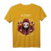 Kitsune Maske Japan Anime T-Shirt – Futuristisches Kumiho Neunschwänziger Fuchs Design für Otaku, Manga und Anime Fans, Kawaii Monster & Japanische Geisterkunst