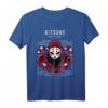 Kitsune Maske Japan Anime T-Shirt – Futuristisches Kumiho Neunschwänziger Fuchs Design für Otaku, Manga und Anime Fans, Kawaii Monster & Japanische Geisterkunst