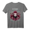 Kitsune Maske Japan Anime T-Shirt – Futuristisches Kumiho Neunschwänziger Fuchs Design für Otaku, Manga und Anime Fans, Kawaii Monster & Japanische Geisterkunst