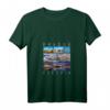 Damen Prag Tschechien Sehenswürdigkeiten Galerie Souvenir T-Shirt mit V-Ausschnitt – Perfektes Geschenk für Reisefreunde und Prag-Liebhaber