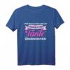 Verrückte Tante lustiger Spruch T-Shirt – Originelles Geschenk für Weihnachten & Geburtstag von Nichte oder Neffe