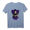 Mittwochsserie Wednesday Schwarze Dahlien und Monde T-Shirt - Offizielles Addams Family Merchandise für Fans