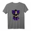 Mittwochsserie Wednesday Schwarze Dahlien und Monde T-Shirt - Offizielles Addams Family Merchandise für Fans