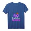 Damen 50. Geburtstag Königin Krone Geschenk - V-Ausschnitt T-Shirt für den besonderen Tag