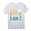 Kinder Level 8 Jahre Geburtstagsshirt für Jungen Gamer - Legendär seit 2015, perfekt für die nächste LAN-Party & Geburtstagsfeier